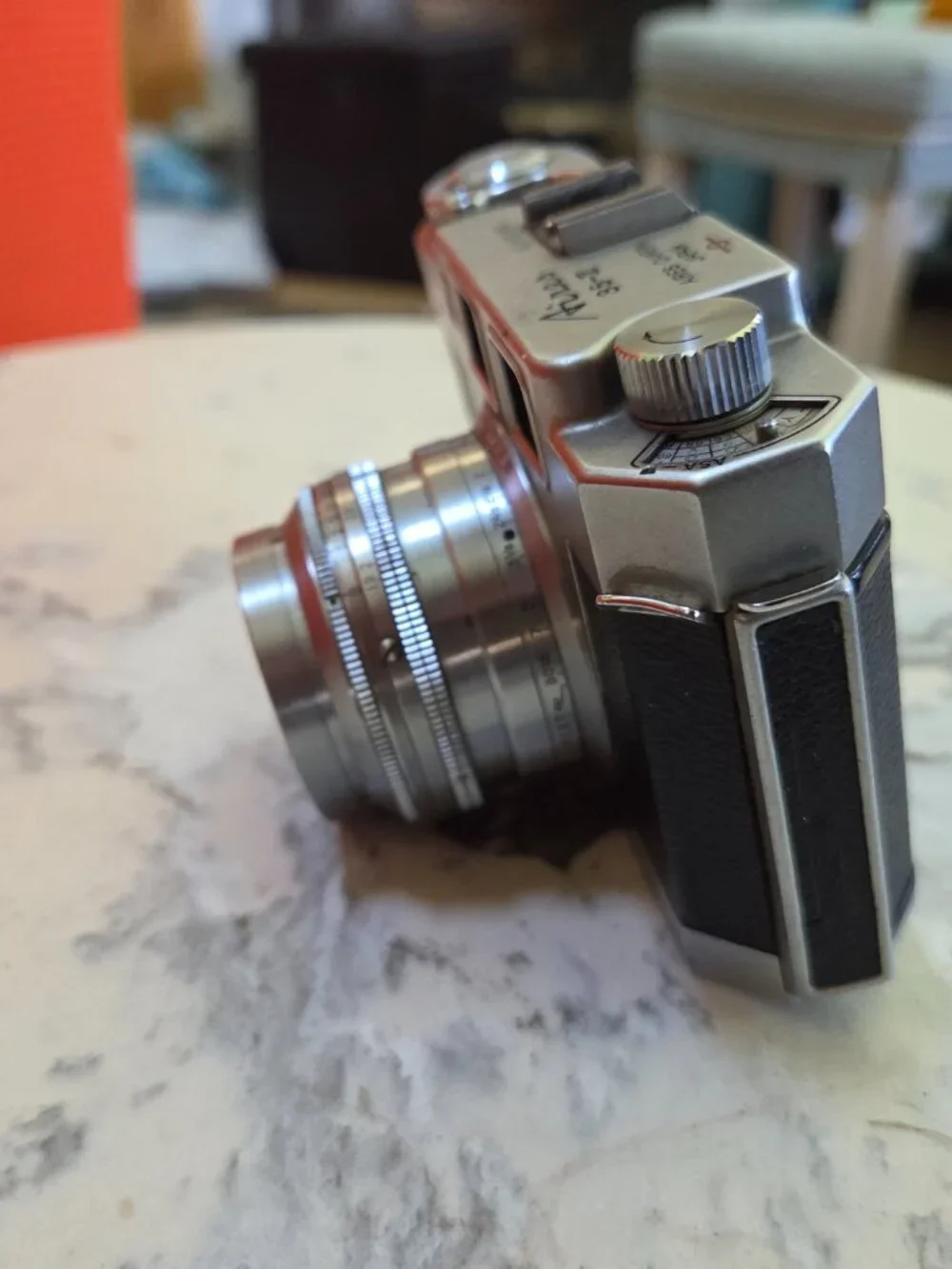Vintage Aires 35-IIA 35MM Rangefinder Camera Untested